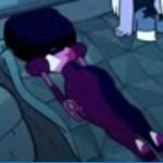 When Garnet flops on floor