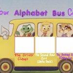 Alphabet Bus Cast