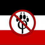 anti furry elite flag