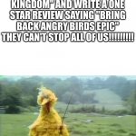 angry bird meme