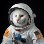 Astronaut Cat