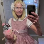 Joe Biden in drag