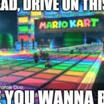 Rainbow Road meme