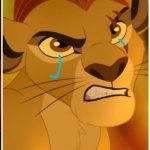 Proof Kion cried | image tagged in trash,the lion guard | made w/ Imgflip meme maker