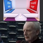 democracy moment | image tagged in i love democracy,roblox,emperor palpatine | made w/ Imgflip meme maker