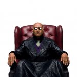 Morpheus Sitting In Chair template