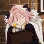 Sleeping Astolfo meme