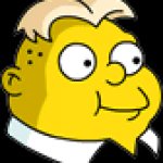 Uter Head Transparent Simpsons