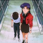 Misato and Shinji