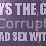 Says the guy who had sex with an AI