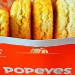 Popeyes biscuit