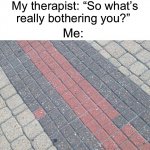 that one misplaced tile template