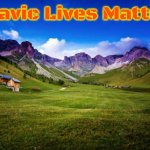 peaceful-landscape | Slavic Lives Matter | image tagged in peaceful-landscape,slavic | made w/ Imgflip meme maker