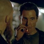 Matthew McConaughey smoking true detective