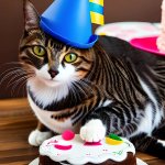 birthday cat