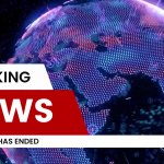Breaking news: the world has ended GIF Template