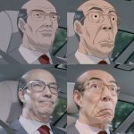 man in a car remastered