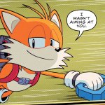 tails smirk