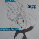 MugmanGoesEEEEE announcement Template V3 meme