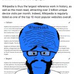 Wikipedia wojak meme