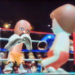 Joshua defeats Matt in Wii Boxing!