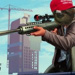 MAGA sniper sloth meme