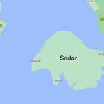 Sodor in Google maps template