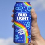 bud light is gay not the rainbow