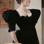 Portrait of a Lady in Black, 1894