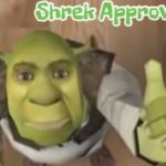 Shrek Thumbs up template