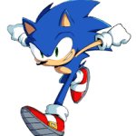 Sonic running meme