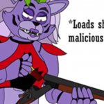 Roxy loads her shotgun with malicious intent