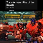 Rise of the Beasts had a SYNDER CUT! | image tagged in optimus prime gun,transformers | made w/ Imgflip meme maker