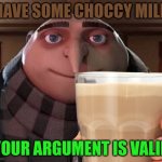 Choccy Is Valid