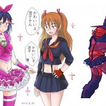 Momotaros, Cure Melody, But Senketsu, Ryuko