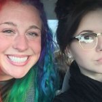Polar opposite sisters