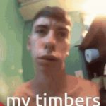 my timbers are shivered