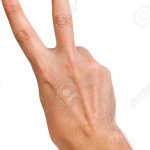 british two finger gesture