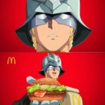 Char Aznable Mcdonalds