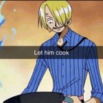 Let him cook