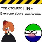 TCK x Tomato Line Start