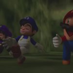 Mario, SMG4 and SMG3 Dancing template