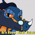 Lyrebird It's Free Real Estate meme