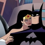 Wonder Woman Whispering to Batman