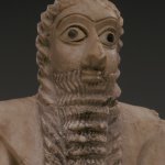 Sumerian statue