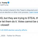 Donald Trump tweet voter fraud