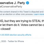 Conservative Party voter fraud