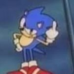 sonic supposedly flipping you off