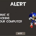 sonic is hacking your computer 2