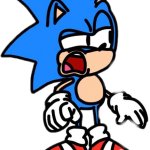 sonic disgusted